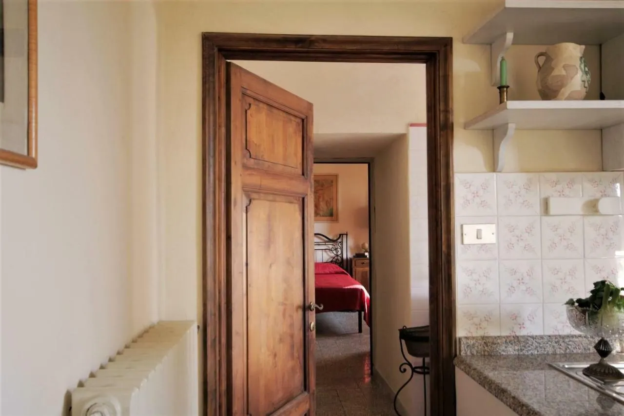 Medieval Palazzo Becci San Gimignano Italien
